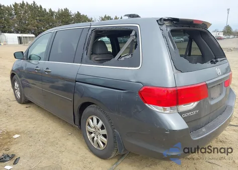 2010 Honda Odyssey Ex-L from USA, damaged, VIN 5FNRL3H71AB111614